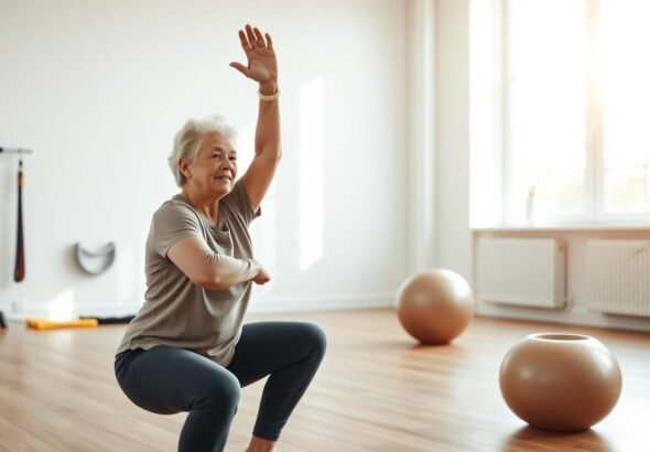 Aerobic exercise for seniors