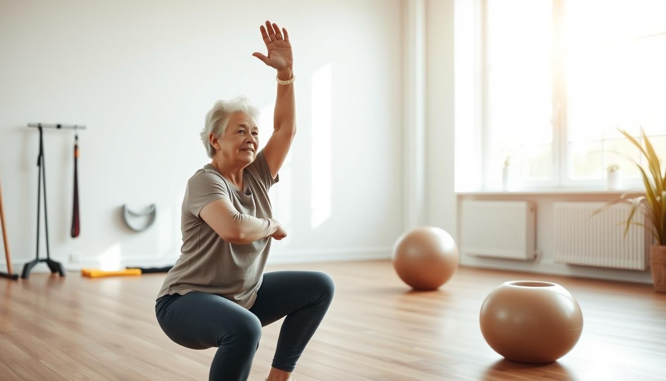 Aerobic exercise for seniors