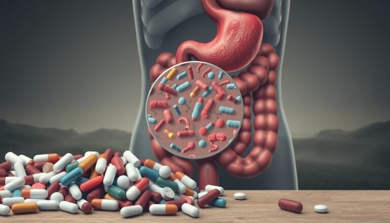 Can antibiotics cause stomach problems