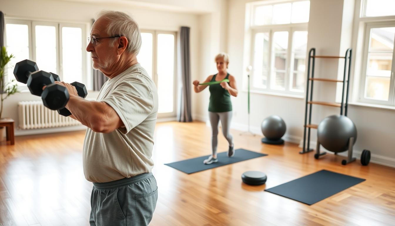 home strength training for seniors