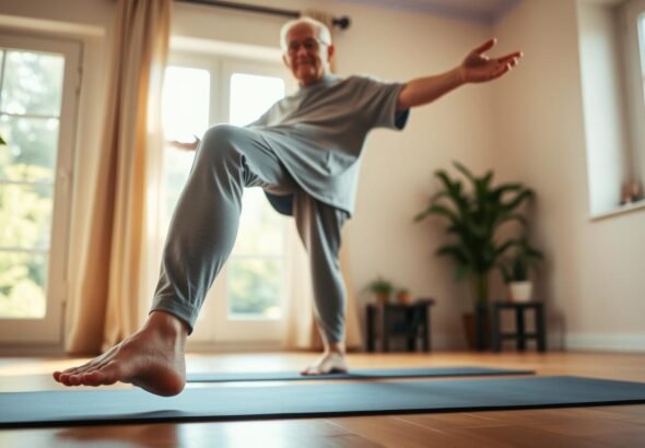 balance exercises for seniors over 70